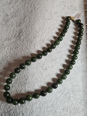 14k Jade Necklace
